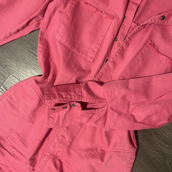 ONETEASPOON | long sleeve denim romper - Picture 4 of 5